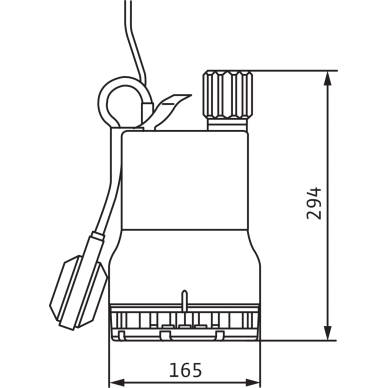 Drenažinis siurblys Wilo TM32/7 A 1