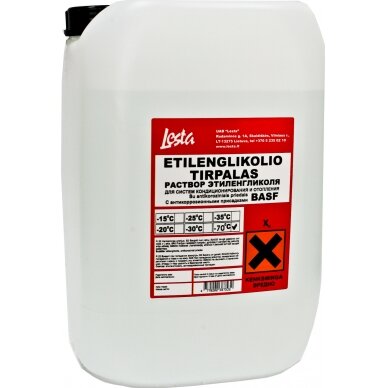 Etilenglikolio tirp. 5kg 50proc. su inhibitoriais (Tik šildym.sist.)